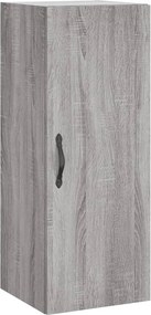 vidaXL Ντουλάπι Τοίχου Γκρι Sonoma 34,5 x 34 x 90 εκ. Επεξεργ. Ξύλο