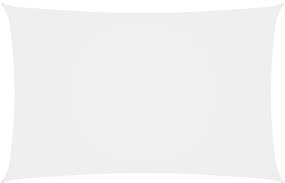 Πανί Σκίασης Ορθογώνιο Λευκό 3 x 6 μ. από Ύφασμα Oxford