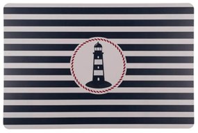 Σουπλά Φάρος 830442 43,5x28,5cm White-Blue Πολυπροπυλένιο