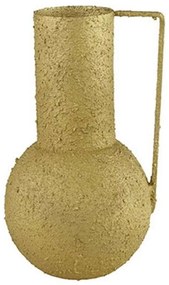 Βάζο - Κανάτα 013.796631 21x35cm Μεταλλικό Gold Metal