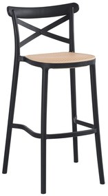 ΣΚΑΜΠΟ ΠΟΛΥΠΡΟΠΥΛΕΝΙΟΥ CONN HM5933.02 ΜΕ ΠΛΑΤΗ ΜΑΥΡΟ ΜΕ ΜΠΕΖ ΚΑΘΙΣΜΑ 41x49x102Υεκ.