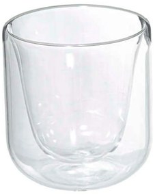 Κούπα Με Διπλό Τοίχωμα 07.154366 200ml 11X8,7cm Γυάλινη Clear Γυαλί