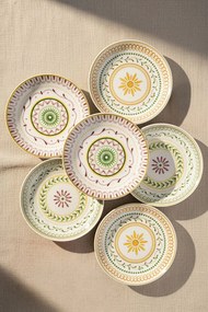 Dessert Plate Set (6 Pieces) PT Moderna Angel Multicolor