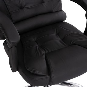 ΚΑΡΕΚΛΑ ΓΡΑΦΕΙΟΥ LAGOM  ΜΑΥΡO PVC-ΜΕΤΑΛ.ΒΑΣΗ-ΜΑΥΡΟ NYLON ΣΚΕΛΕΤΟΣ 63x51x115Υεκ