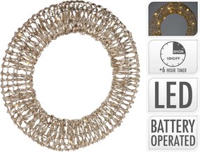 JΚ Home Décor - Στεφάνι LED 40cm