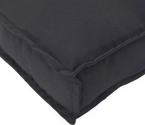 vidaXL Μαξιλάρι Μαύρο 100 x 40 x 8 εκ Ύφασμα Όξφορντ