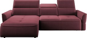 Γωνιακός καναπές Morello Mini-Magenta-Αριστερή