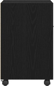 vidaXL Κινητό Πλευρικό Ντουλάπι 33 x 38 x 60 εκ Επεξεργασμένο Ξύλο