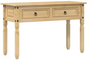 Τραπέζι Κονσόλα Corona 115x46x73 εκ. από Μασίφ Ξύλο Πεύκου - Καφέ