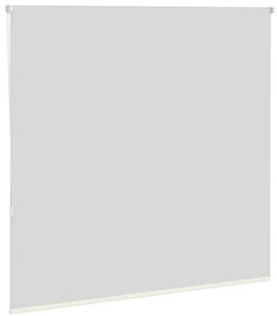 vidaXL Ρολέρ Μπλακάουτ Υπόλευκη 155x130 εκ. Πλάτος υφάσματος 151,6εκ.