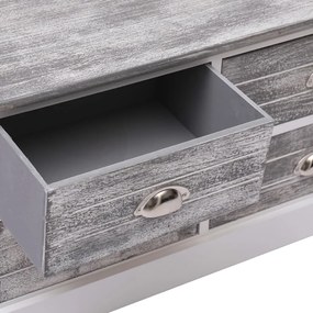vidaXL Έπιπλο Χολ / Εισόδου Γκρι 115 x 30 x 40 εκ. Ξύλινο