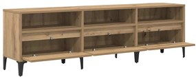 vidaXL Ντουλάπι TV artisan δρυς 150 x 30 x 44.5 εκ. Επεξεργασμένο ξύλο