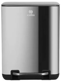 Estia Χαρτοδοχείο - Κάδος Μπάνιου Cubic Soft Close 6lt Inox 02-20934