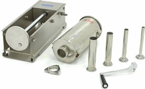 Sausage Stuffer - 5L - Horizontal - incl 4 Filling Tubes
