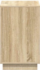 vidaXL Τραπεζάκι Πλευράς Sonoma Δρυς 60 x 40 x 65 εκ.