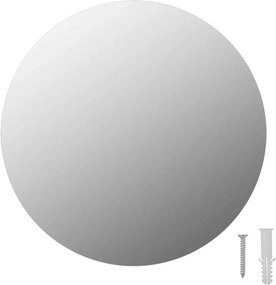 vidaXL Καθρέφτης Στρογγυλός 30 εκ. Γυάλινος Χωρίς Πλαίσιο