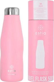 Μπουκάλι Θερμός 500ml Estia Save The Aegean Blossom Rose 01-7812