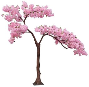 Τεχνητό Δέντρο Κερασιά 7611-6 250cm Fuchsia Supergreens Plastic, Fabric