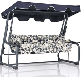 Κούνια Κήπου Τριθέσια Rubus 561CLR1714 200x110x165cm Multi