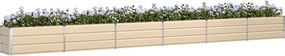 vidaXL Γλάστρα Ελεφαντόδοντο 580 x 50 x 45 εκ Επικαλυμμένος Χάλυβας