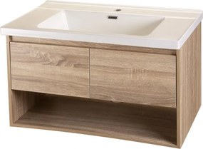 TORE - ΠΑΓΚΟΣ PVC ΣΧΕΤΟΣ 80*47 NATURAL WOOD_ 28-8047