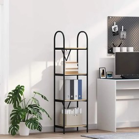 Ράφι Βιβλίων Sonoma Δρυς 40 x 30 x 146 εκ Επεξεργασμένο ξύλο