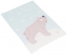 CANGAROO ΒΡΕΦΙΚΗ ΚΟΥΒΕΡΤΑ ΑΓΚΑΛΙΑΣ ΦΛΙΣ 70/100CM DREAMY BEAR BLUE 3800146271022