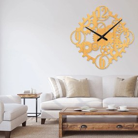 Ρολόι τοίχου  εσωτερικού χώρου ξύλινο clock2 - Clock2-Άχρωμο, 0,60cmx0,60cm
