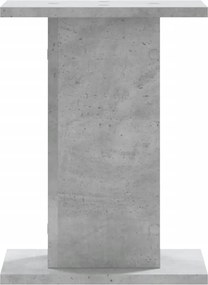vidaXL Βάσεις Ηχείων 2 Τεμ. Γκρι Σκυρ. 30x30x40 εκ. Επεξ. Ξύλο