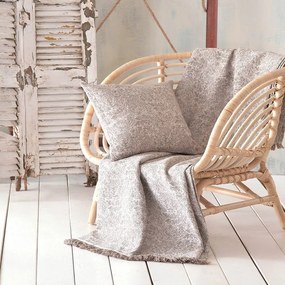 Ριχτάρι Xaviera Beige Ρυθμός Διθέσιο 180x240cm Βαμβάκι-Πολυέστερ