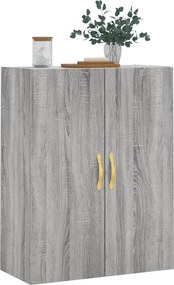 vidaXL Ντουλάπι Τοίχου Γκρι Sonoma 69,5 x 34 x 90 εκ.