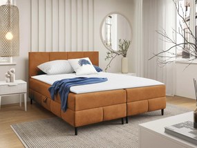 Επενδυμένο κρεβάτι Box Best II-Mauro-140 x 200