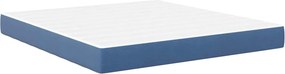 vidaXL Στρώμα Κρεβατιού με στρώμα Μπλε 180 x 200 cm ύφασμα