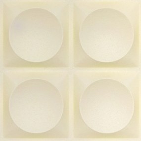 Αυτοκόλλητα 3D Πάνελ Τοίχου Πλαστικά (Σετ 2τμχ) A-S Oren Circles 218524