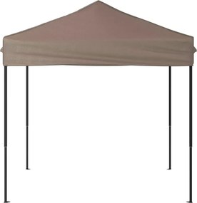 vidaXL Τέντα Εκδηλώσεων Πτυσσόμενη Taupe 2 x 2 μ.