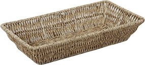 ΚΑΛΑΘΙ SYNTH. RATTAN GN1/3 ΜΠΕΖ 32,5Χ17,5Χ6,5ΕΚ (smA)