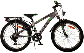 Cross 20 Inch 27 cm Boys 6SP Rim Brakes GreyBlackVolare