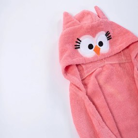 Βρεφική Κάπα (70x120) Nef-Nef Homeware Owl Pink