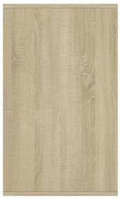 vidaXL Ντουλάπι Sonoma Δρυς 135x41x75 εκ. Επεξεργασμένο Ξύλο