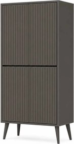 Ντουλάπι Κουζίνας Γκρι CLOPO 69x32x20