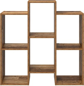 vidaXL Πλαϊνό γραφείο Παλιό ξύλο 90 x 30 x 90 cm