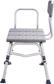 VEVOR Tub Transfer Bench Bathtub Shower Seats with Reversible Backrest 400lbs