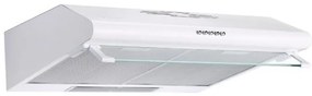 Pyramis Essential Aπλός Λευκός Απορροφητήρας με 2 Μοτέρ 70 cm