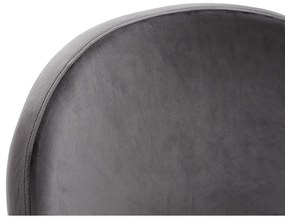 Καρέκλα DKD Home Decor Μαύρο Χρυσό πολυεστέρας Μέταλλο 62 x 58 x 73 cm