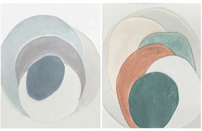 Καμβάς DKD Home Decor Τζίντζερ Καμβάς 80 x 3,7 x 100 cm