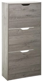 Παπουτσοθήκη 5five Simply Smart Ανοιχτό Γκρι Ξύλο 115 x 60 x 24 cm