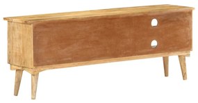 vidaXL Έπιπλο Τηλεόρασης 140 x 30 x 50 εκ. από Μασίφ Ξύλο Μάνγκο