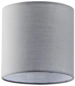 Καπέλο Φωτιστικού Ύφασμα Φ14cm Adept Homelighting-77-8257-Γκρι 77-8257