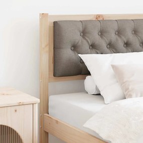 Κεφαλάρι Άλλο Καφέ και ταμπά 90 cm Μασίφ ξύλο πεύκου