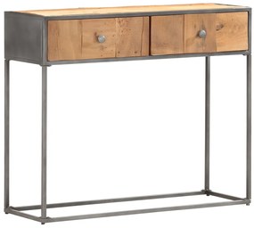 vidaXL Τραπέζι Κονσόλα 90 x 30 x 75 εκ. Μασίφ Ανακυκλωμένο Ξύλο